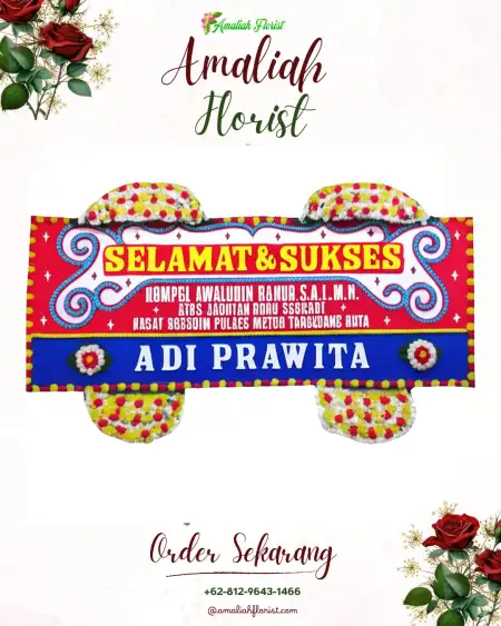 Papan Bunga Ucapan Selamat Jimus