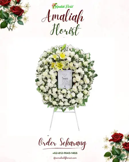 Krans Bunga Duka Jimus